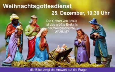 Weihnachtsgottesdienst, 25. Dezember 2019