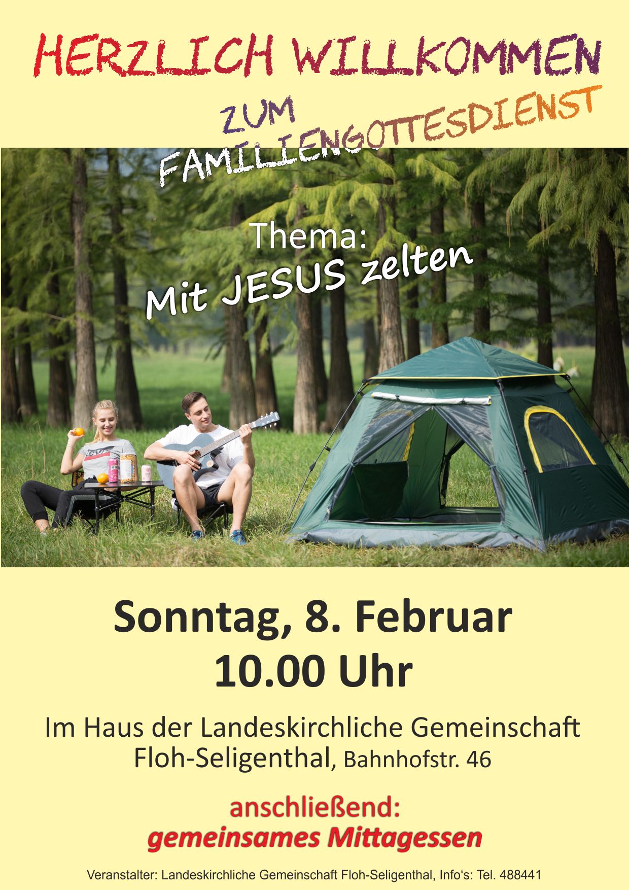 26 02 08 Familiengottesdienst Plakat Mit Jesus zelten für web